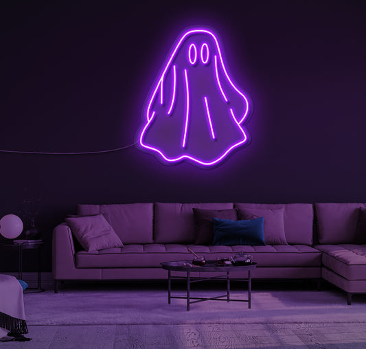 Bed Sheet Ghost LED Neon Sign
