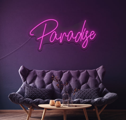 Paradise LED Neon Sign