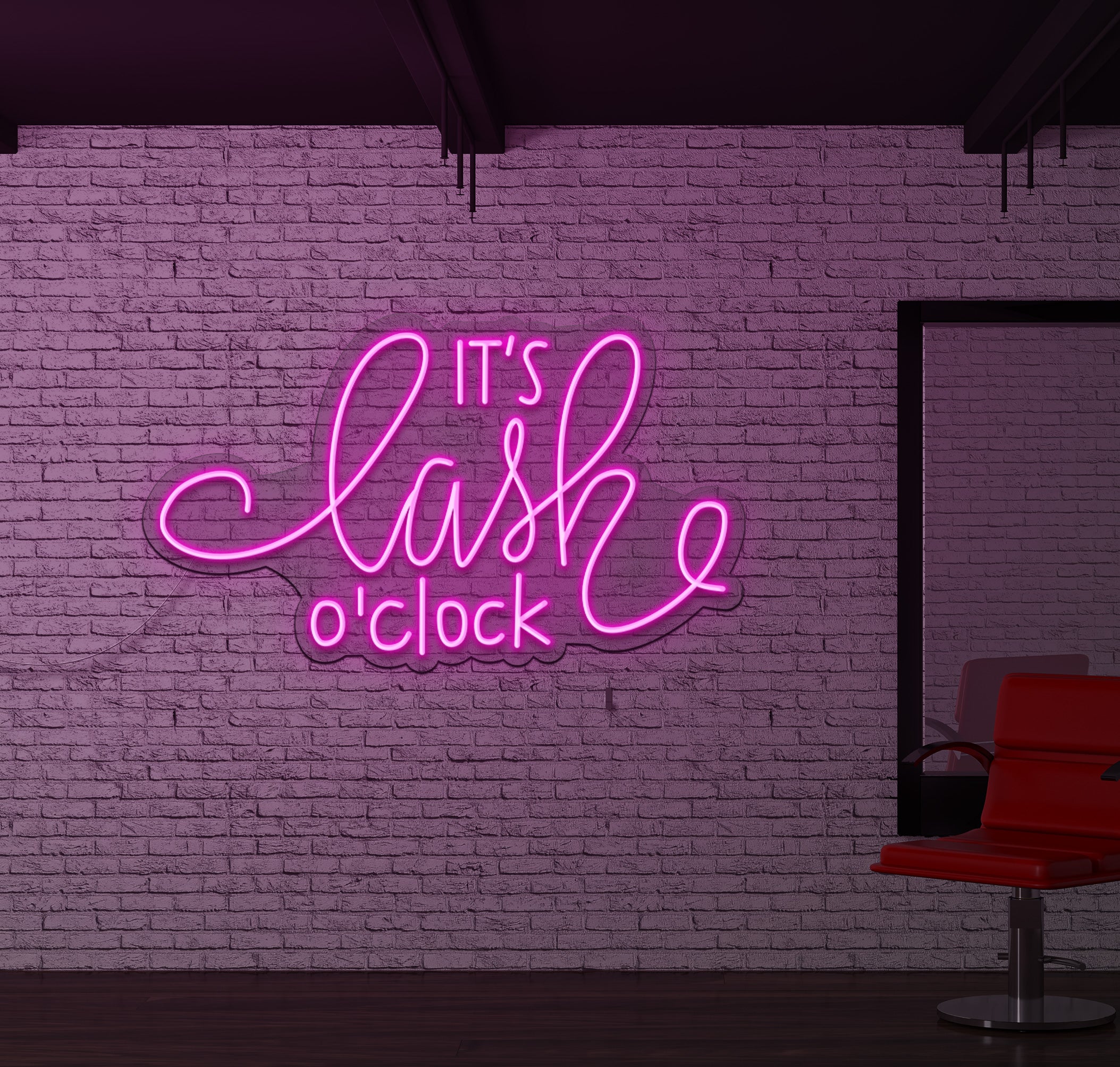 It's Lash O'Clock LED Neon Sign – The Neon Factory Australia
