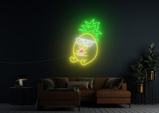Cool Pineapple LED Neon Sign