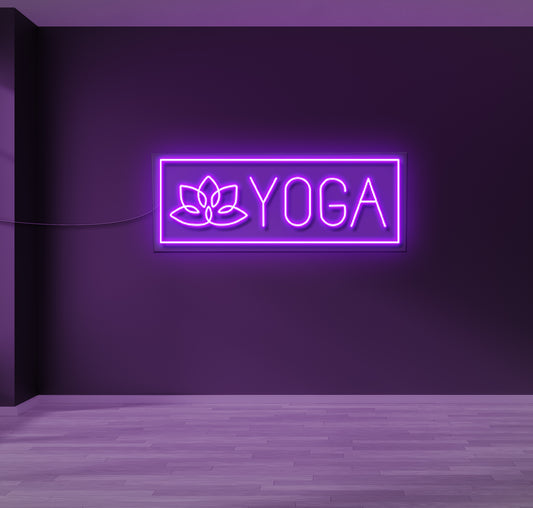 Yoga LED Neon Sign