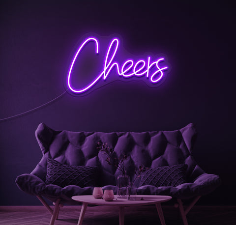 Cheers LED Neon Sign