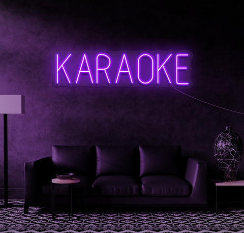 Karaoke LED Neon Sign