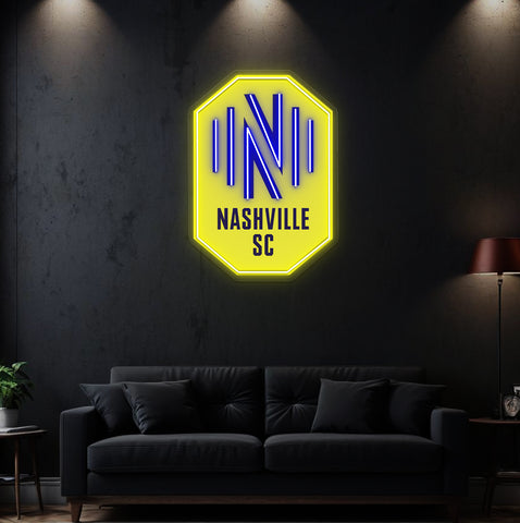 Nashville Soccer Team LED Neon Sign