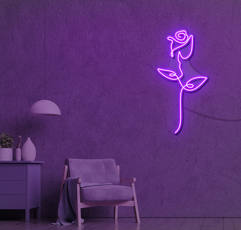 Rose LED Neon Sign