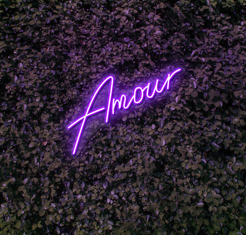 Amour LED Neon Sign