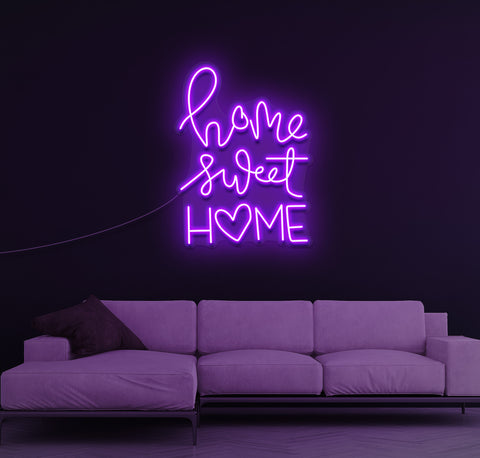 Home Sweet Home LED Neon Sign