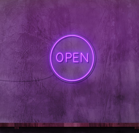 Open LED Neon Sign