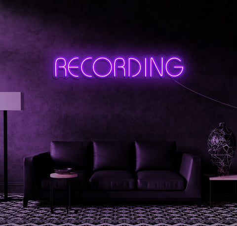 Recording LED Neon Sign – The Neon Factory Australia