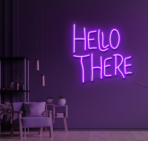 Hello There LED Neon Sign