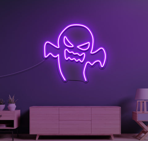 Simple Ghost LED Neon Sign