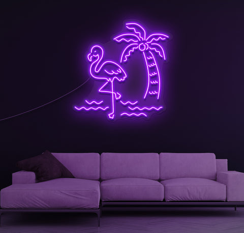 Birds of Paradise LED Neon Sign