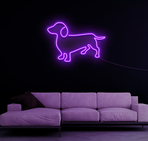 Sausage Dog LED Neon Sign