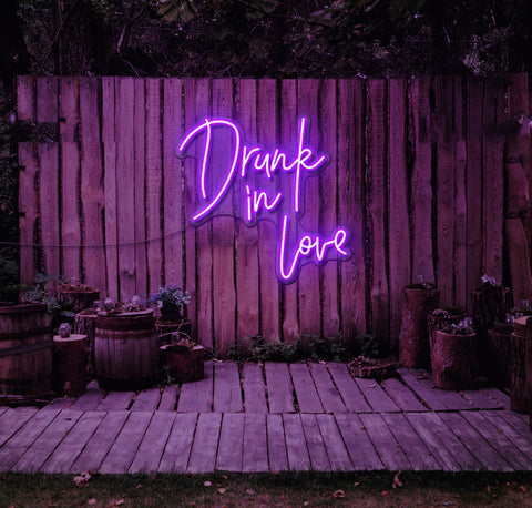 Drunk in Love LED Neon Sign