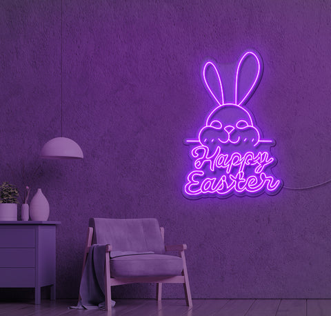 Happy Easter LED Neon Sign