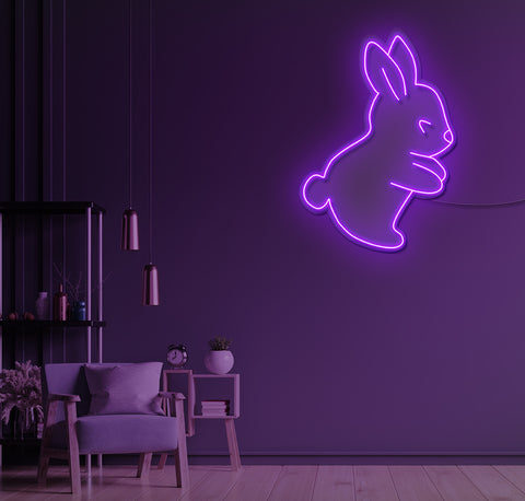 Baby Bunny LED Neon Sign