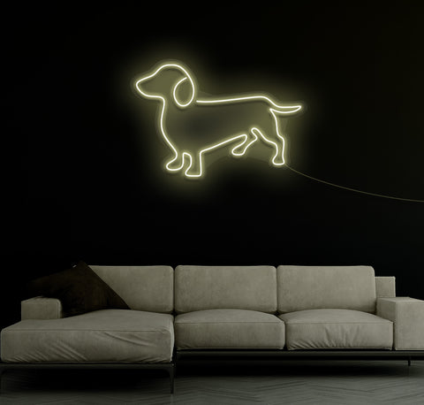 Sausage Dog LED Neon Sign