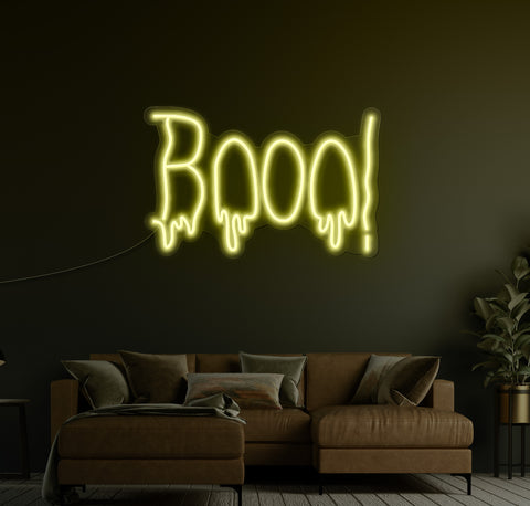 Booo! LED Neon Sign