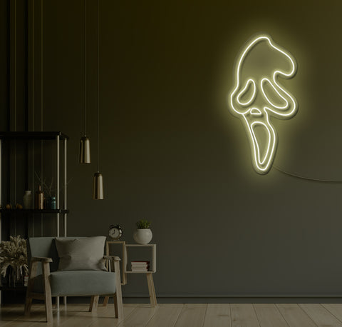 Scream LED Neon Sign