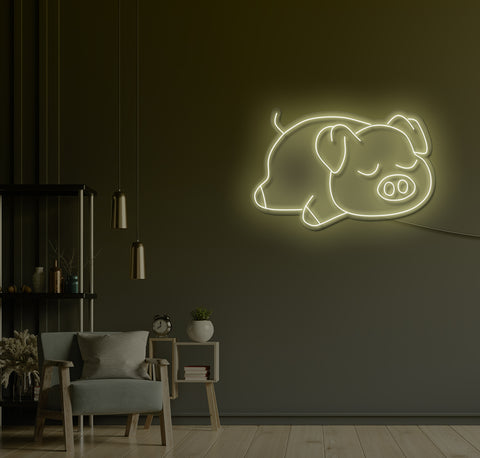 Piglet LED Neon Sign