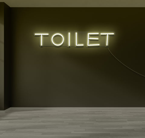 Toilet LED Neon Sign