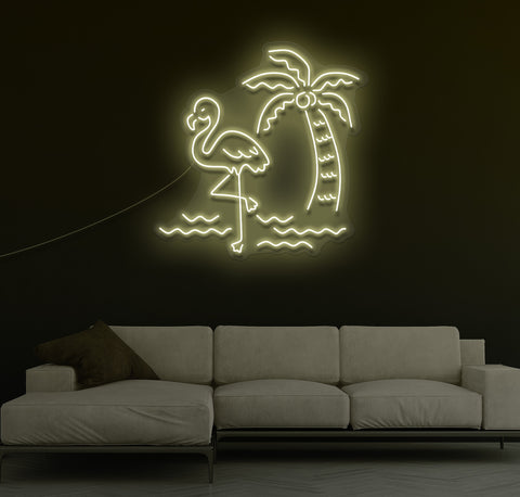 Birds of Paradise LED Neon Sign