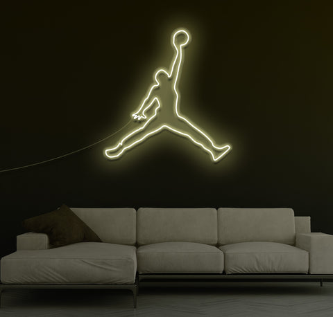 Basketball Jump LED Neon Sign