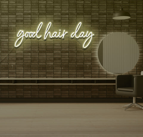 Good Hair Day LED Neon Sign