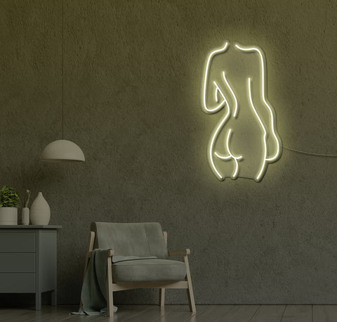 Naked Woman LED Neon Sign