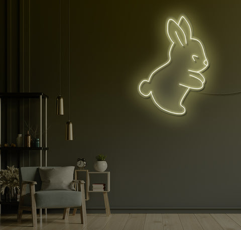 Baby Bunny LED Neon Sign