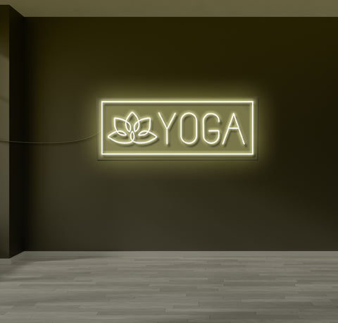 Yoga LED Neon Sign