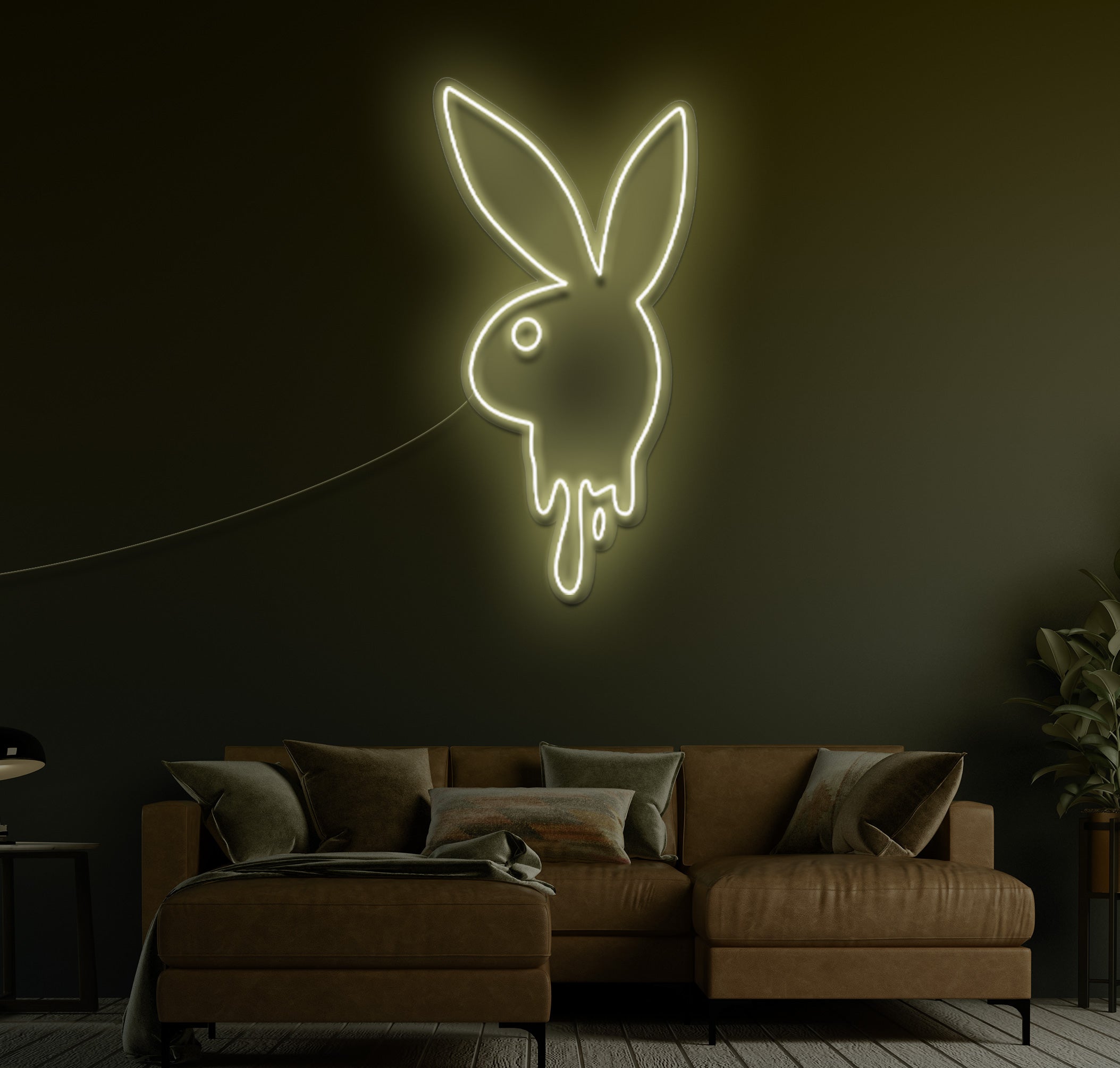 Bonnie Rabbit Neon Sign Bunny Boy Drip LED Neon Sign – The Neon Factory