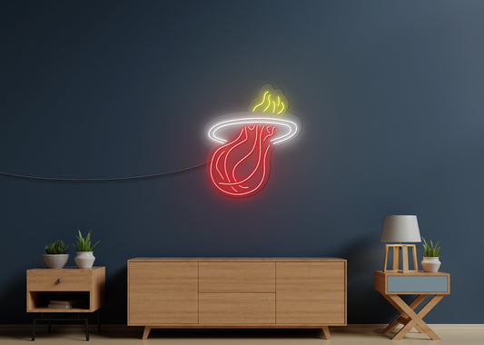Heat LED Neon Sign