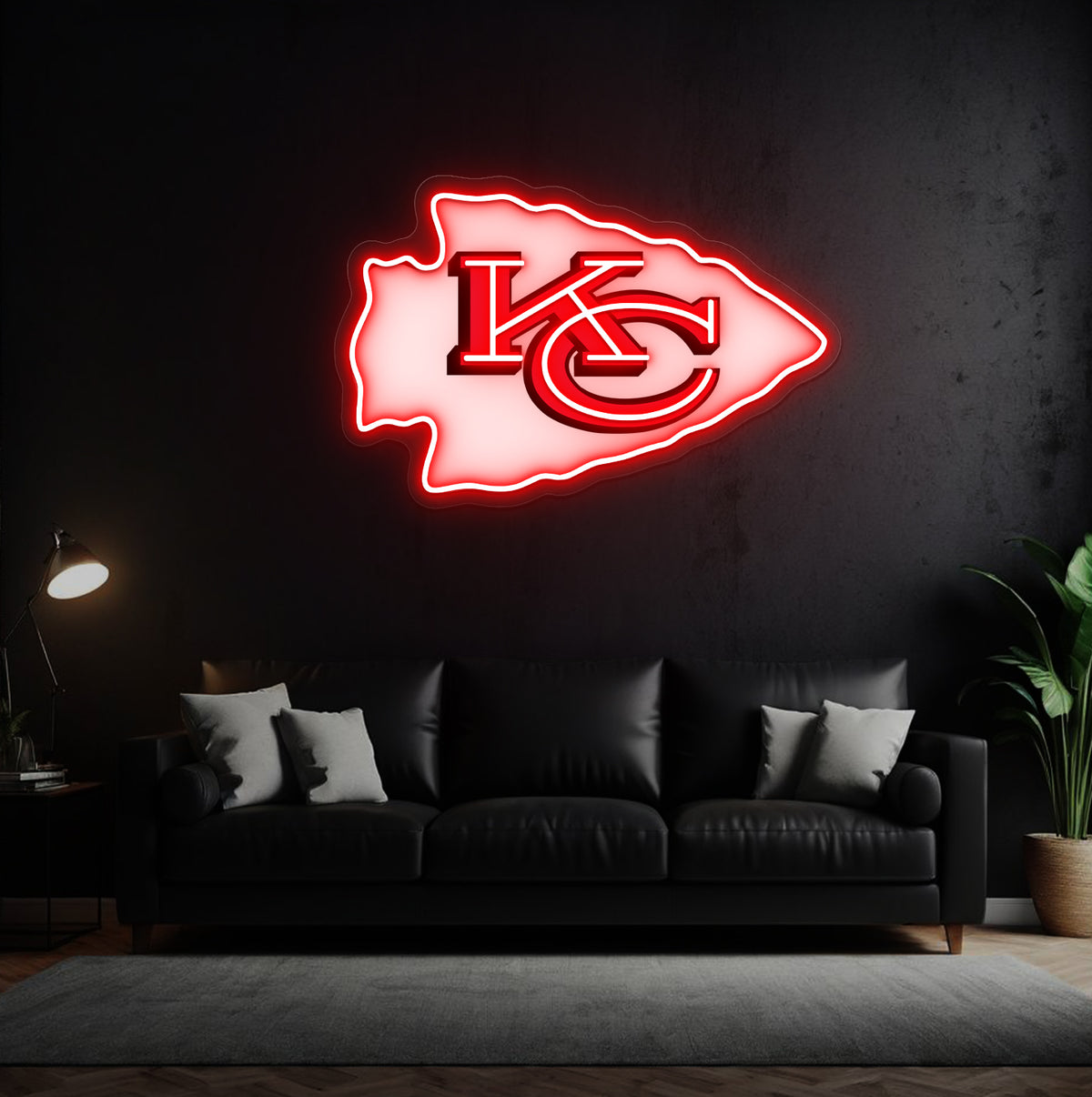 Kansas City American Football LED Neon Sign