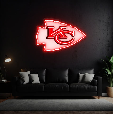 Kansas City American Football LED Neon Sign