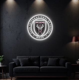 Inter Miami Soccer LED Neon Sign