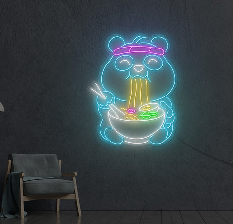 Chubby Squirrel LED Neon Sign