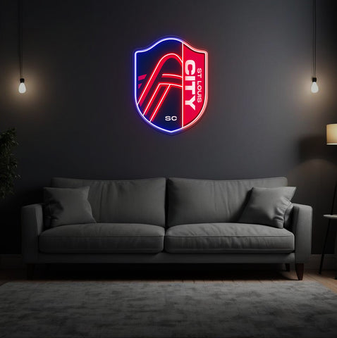 St Louis Soccer Team LED Neon Sign