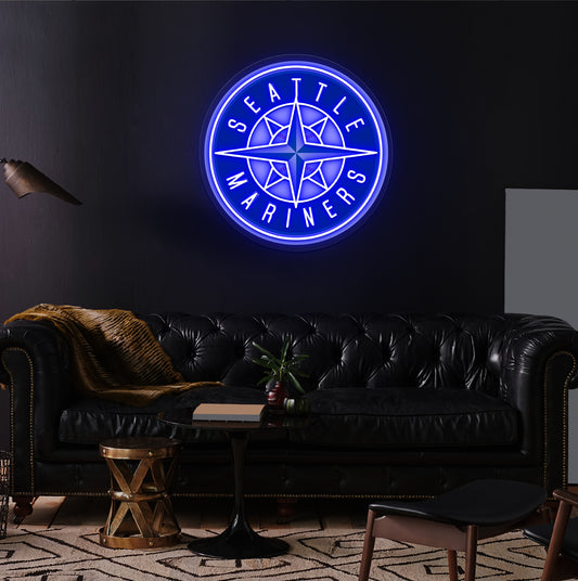 Seattle Baseball LED Neon Sign