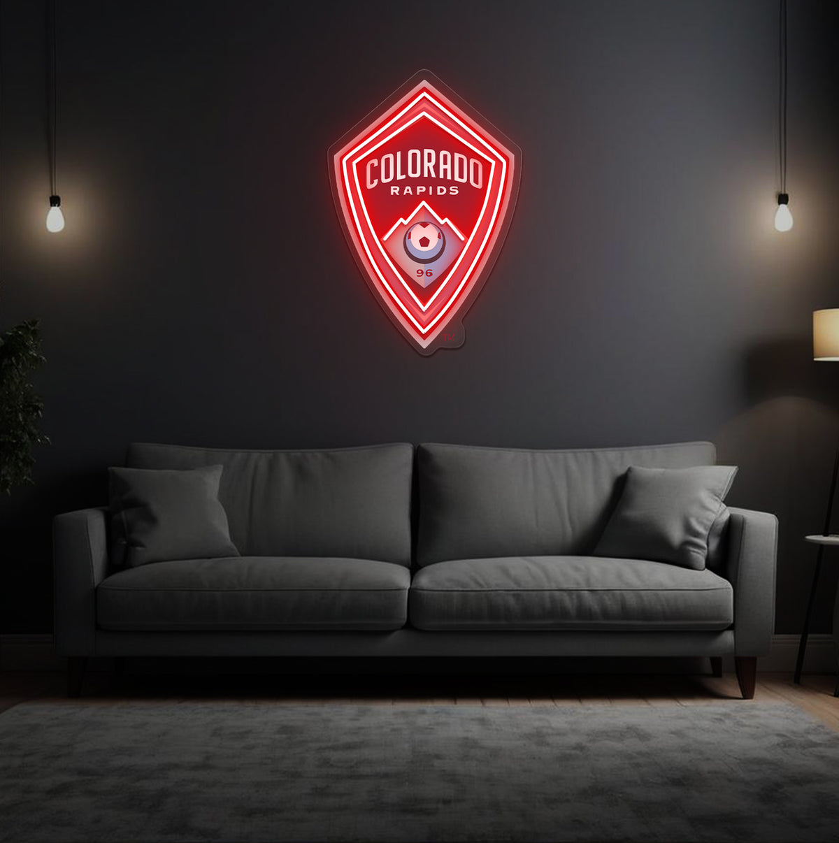 Colorado Soccer Team LED Neon Sign