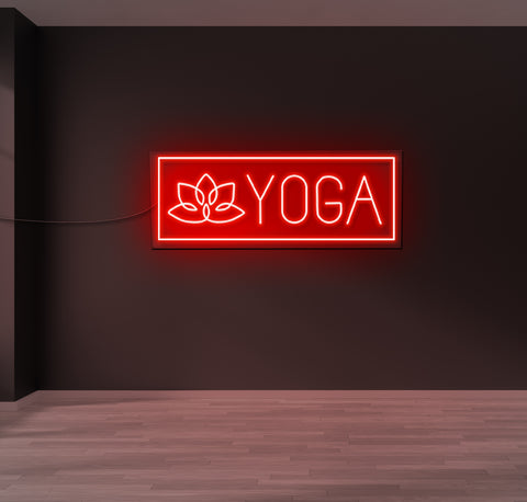 Yoga LED Neon Sign