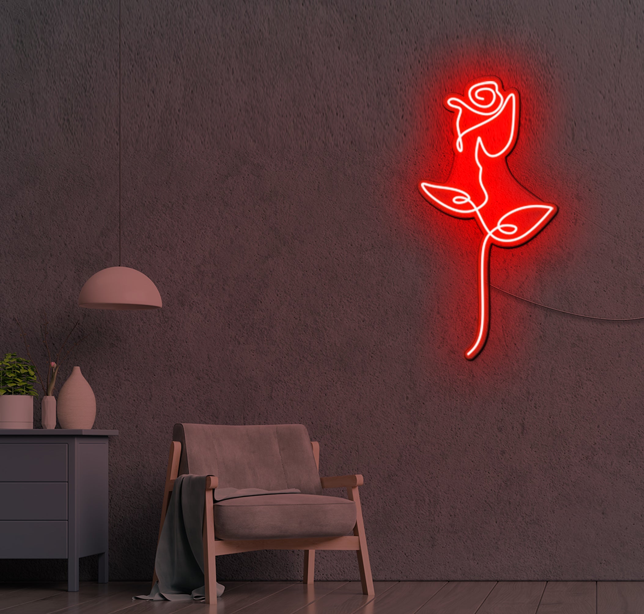 Rose LED Neon Sign – The Neon Factory