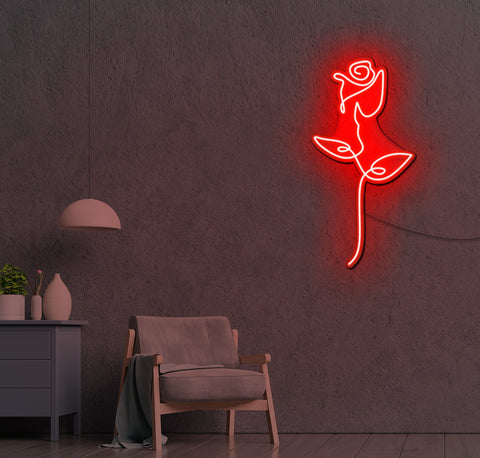 Rose LED Neon Sign