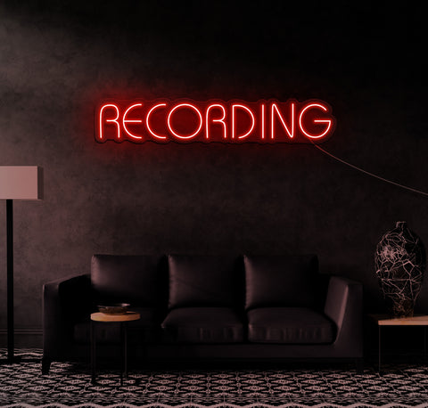 Recording LED Neon Sign – The Neon Factory Australia