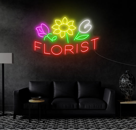 Florist LED Neon Sign