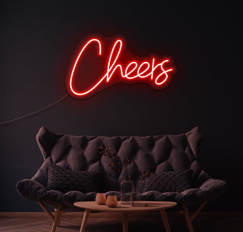 Cheers LED Neon Sign