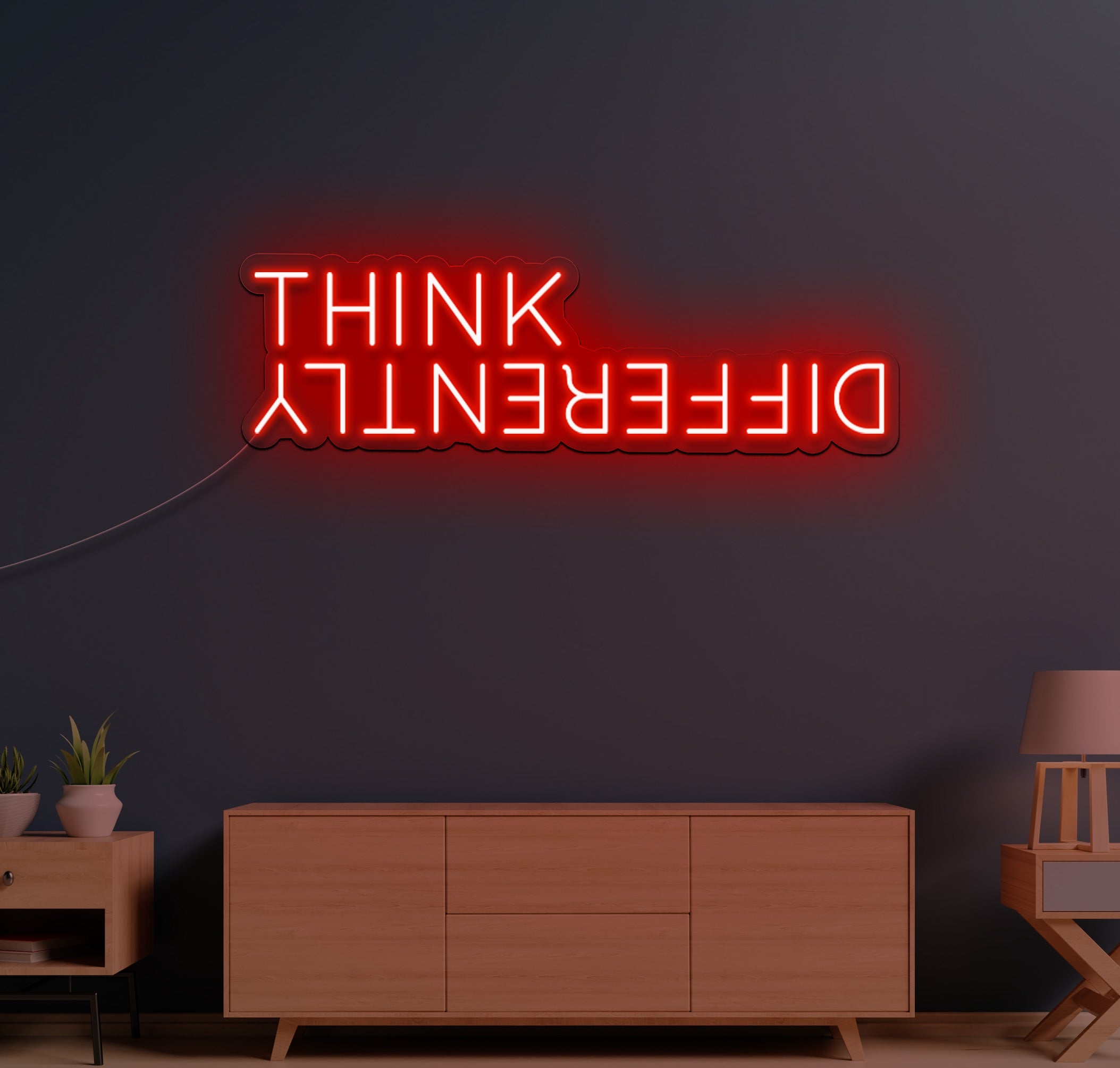 Think LED Neon Sign – The Neon Factory