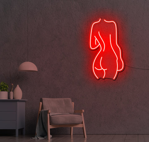 Naked Woman LED Neon Sign