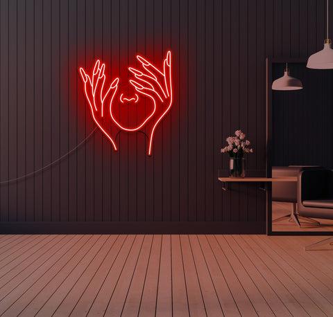 Fine and Dined Nails LED Neon Sign