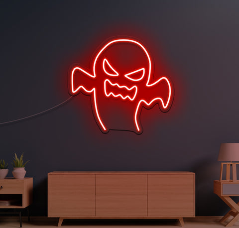Simple Ghost LED Neon Sign